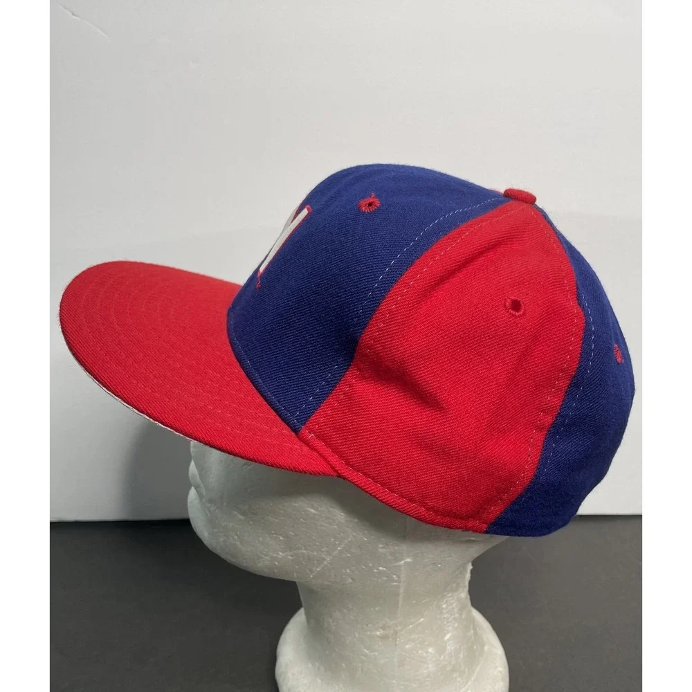 VTG New Era New Jersey Nets NBA 5950 Pro Model‎ SnapBack 100% Wool Hat USA Made